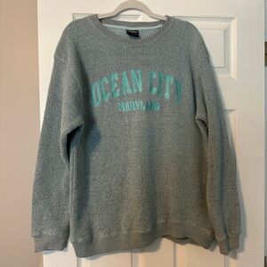 Gray Ocean City Sweatshirt